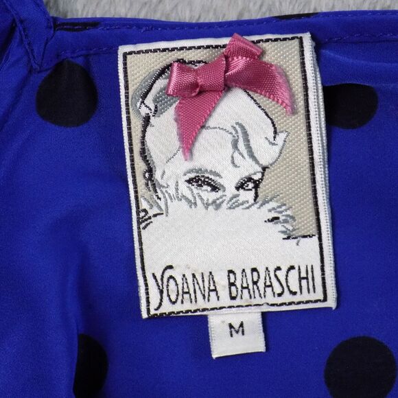 Yoana Baraschi Top Medium Ruffle Curve Hem Retro Indie (BUNDLE PRICE $5) - Picture 2 of 5